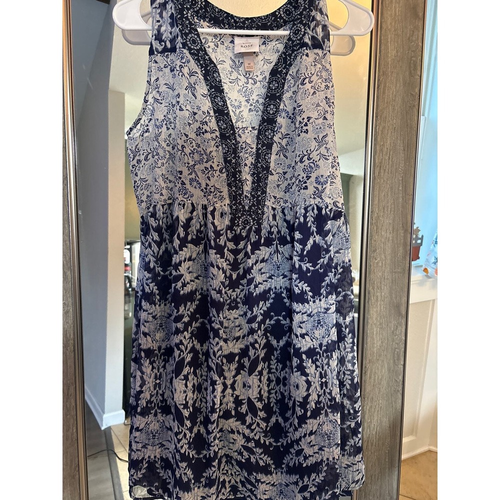 Knox Rose dress medium floral blue